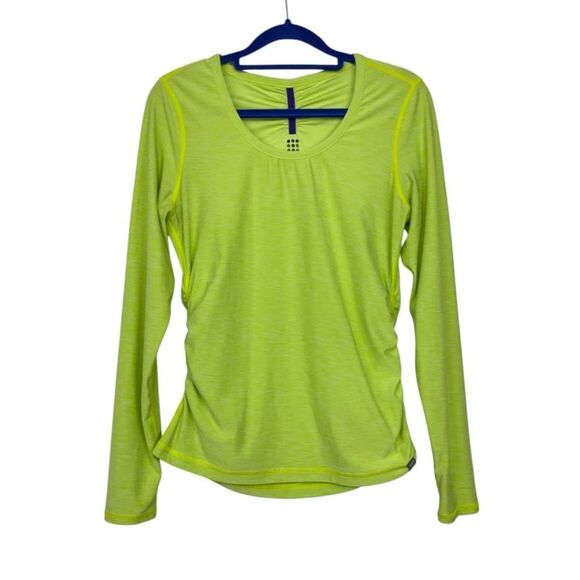 Title Nine Long Sleeve Ruched Tee - Picture 1 of 7